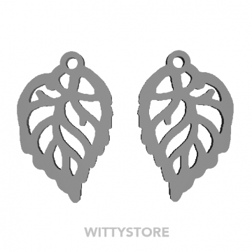 Pendientes En Forma De Hoja N7